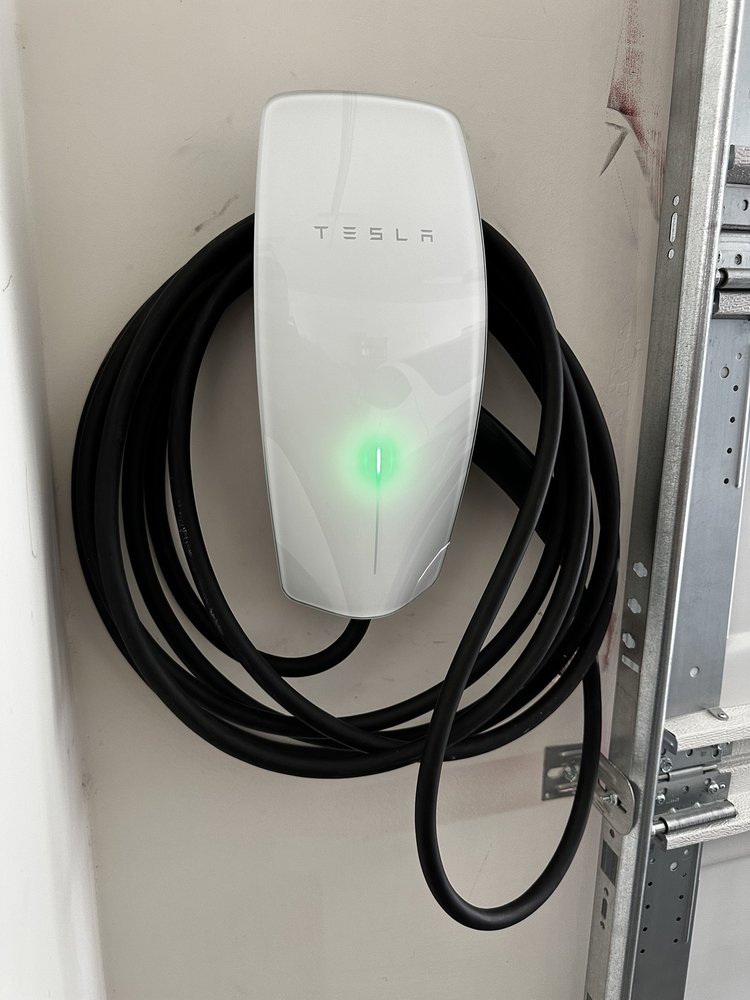 EV charger installation